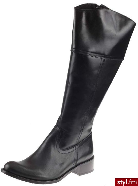 Baldaccini Kozaki by Krimen 9010 Czarne - Kozaki Buty Moda