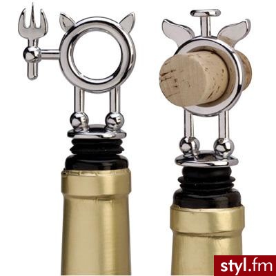 zatyczki do butelek np. szampana.
dostępne na wrapables.com cena: 14.99$ - Gadżety Inne Moda