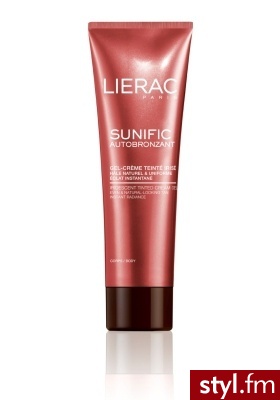 LIERAC SUNIFIC AUTOBRONzANT krem-żel brązujący ciała 125 ml - Emu Buty Moda