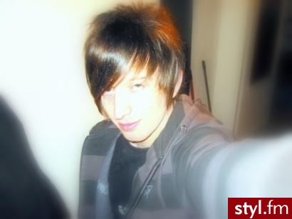 EMO Alternatywne Średnie Fryzury