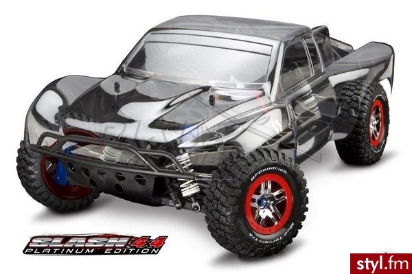 Traxxas Samochód Zdalnie Sterowany 1/10 4X4 Slash Race Truck - Dziecko