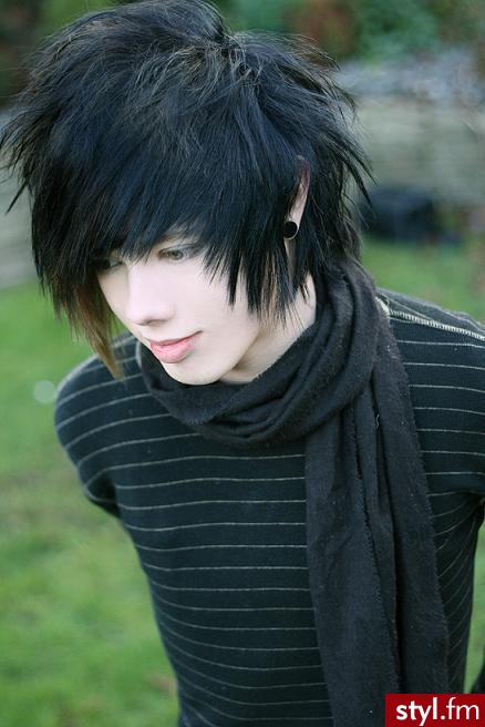 EMO Alternatywne Średnie Fryzury