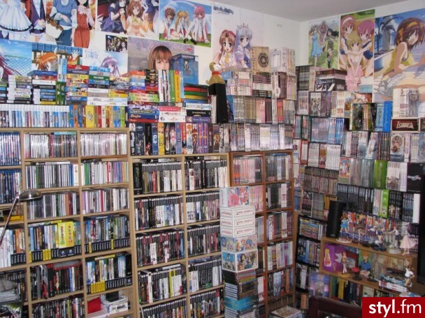 Z zycia otaku. hehehe nie moje :D - Mój pokój Wnętrza