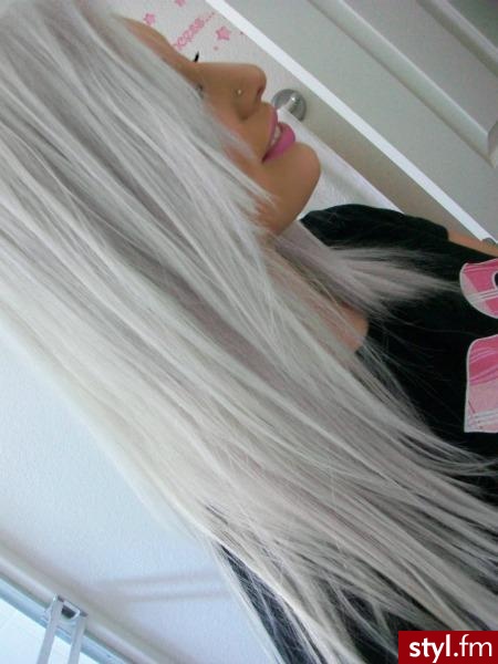 Blond Rozpuszczone Proste Na co dzień Długie Fryzury