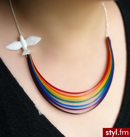 Naszyjnik projektu MIXKO. - Pozostałe Dodatki Moda
