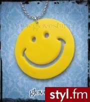 BIG YELLOW SMILEY na twoją szyje  :) - Pozostałe Dodatki Moda