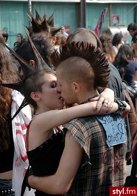 Punk Rock Alternatywne Średnie Fryzury