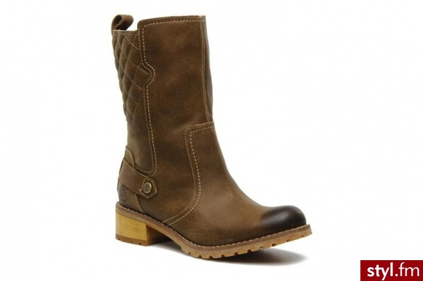 Timberland PÓŁBUTY I BOTKI EARTHKEEPERS APLEY MID WP BOOT BY TIMBERLAND (Khaki) - Botki Buty Moda