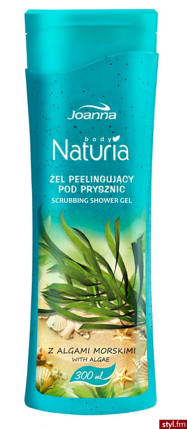 Żel peelingujący Naturia Body z Algami morskimi  - Kosmetyki