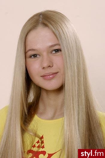 Blond Rozpuszczone Proste Na co dzień Długie Fryzury