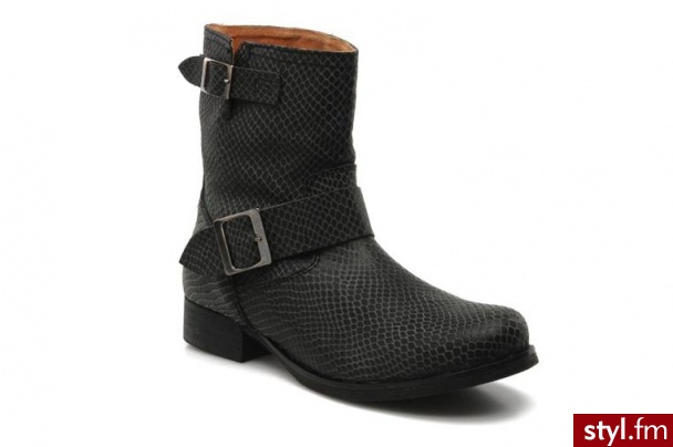 Georgia Rose PÓŁBUTY I BOTKI BOTENI BY GEORGIA ROSE (Czarny) - Botki Buty Moda
