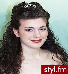 Kręcone Na co dzień Średnie Fryzury