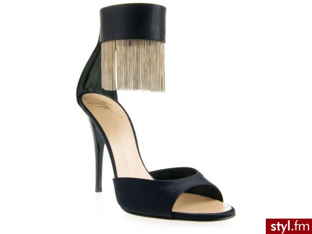 Giuseppe Zanotti satynowe sandałki 1029$ - Pozostałe Buty Moda