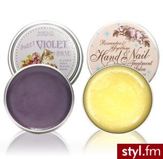 firma Rose & Co. Dba o nasze usta i dłonie w zimne dni. Balsam do ust oraz balsam do suchych dłoni i paznokci. cena : 8$ - Misz-masz