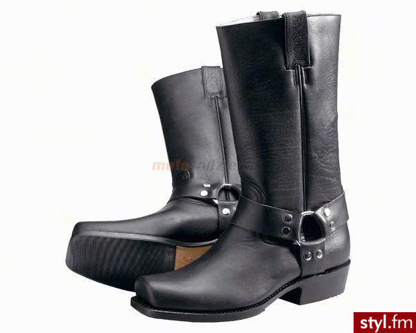 Sancho Buty Biker czarne - Pozostałe Buty Moda