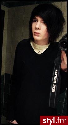 EMO Alternatywne Średnie Fryzury