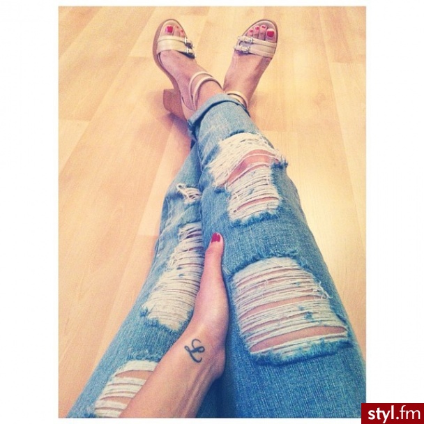 Jeansy Spodnie Moda