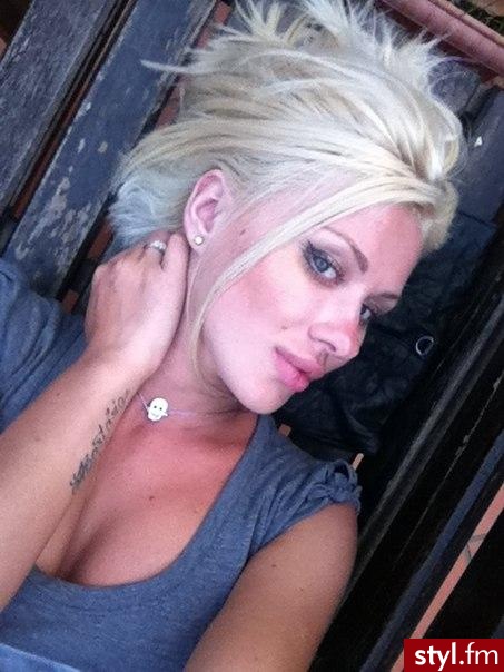 Blond Upięcie Proste Na co dzień Krótkie Fryzury