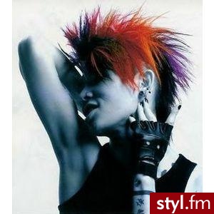 ... ... - Punk Rock Alternatywne Średnie Fryzury
