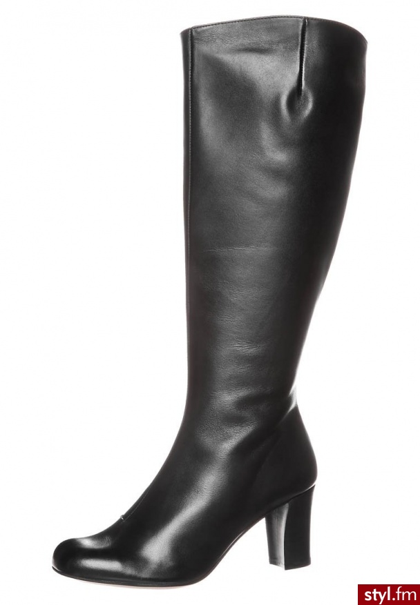 Taupage Kozaki czarny (13445) - Kozaki Buty Moda