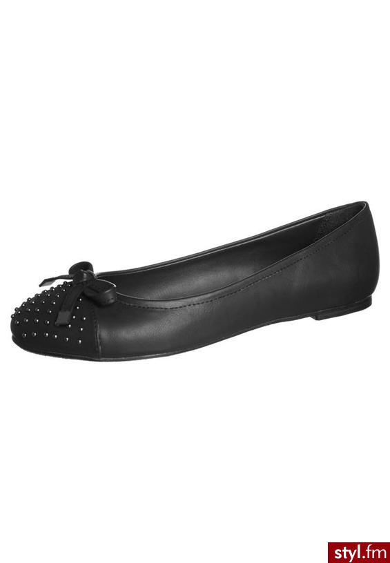 Anna Field Baleriny czarny - Balerinki Buty Moda