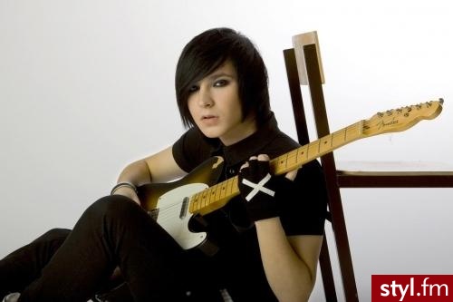 EMO Alternatywne Średnie Fryzury