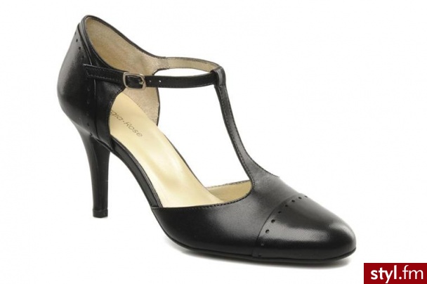 Georgia Rose CZÓŁENKA TAMAR BY GEORGIA ROSE (Czarny) - Czółenka Buty Moda