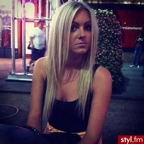Blond Rozpuszczone Proste Na co dzień Długie Fryzury