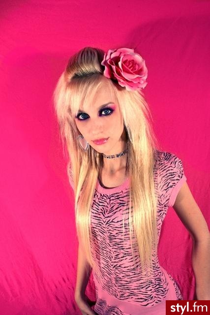 EMO Alternatywne Średnie Fryzury