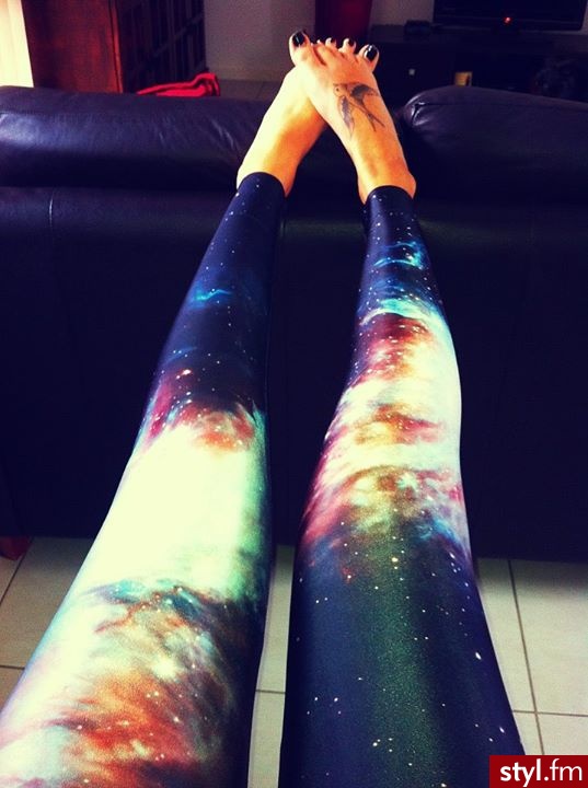 Leginsy Spodnie Moda