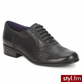 Clarks DERBY HAMBLE OAK CzARNY / Leather - Pozostałe Buty Moda