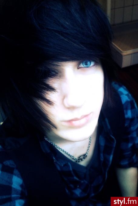 EMO Alternatywne Średnie Fryzury