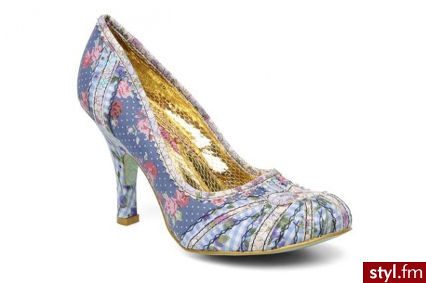Irregular Choice Czółenka Patty (Niebieski) - Czółenka Buty Moda