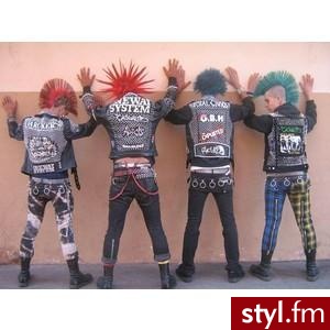 Punk Rock Alternatywne Średnie Fryzury