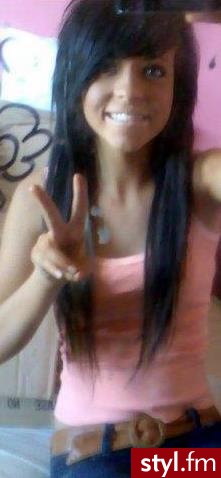 EMO Alternatywne Średnie Fryzury
