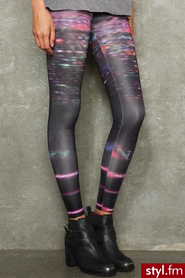 Leginsy Spodnie Moda