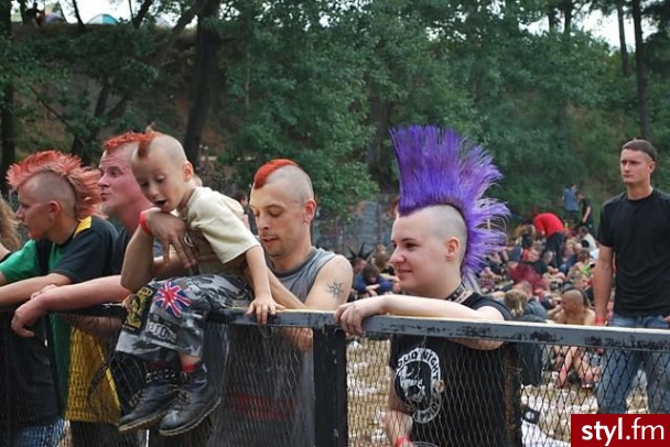 Punk Rock Alternatywne Średnie Fryzury