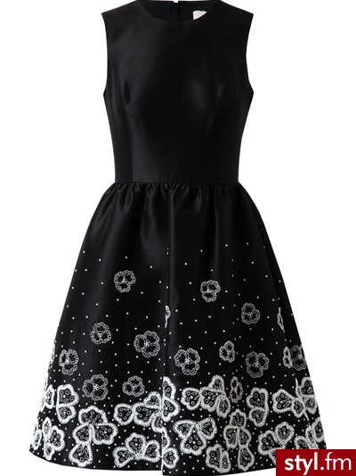 JASON WU embellished silk dress - Wieczorowe Sukienki Moda