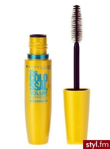 Maybelline Mascara Colossal Volum Waterproof Tusz do rzęs 10 ml - Dzienne Makijaże
