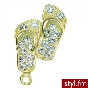 H-S-CHARM 67 srebro 925 pozłacane - Wisiorki Biżuteria Moda