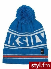 Quiksilver Czapka męska HIGH SUMMIT niebieska - Nakrycia głowy Dodatki Moda