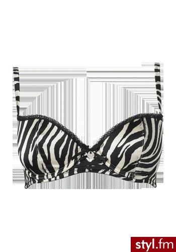 Zebra: stanik 54.95 Euro, majteczki 29.50 Euro - Pozostałe Ciuchy Moda