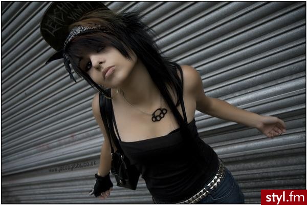 EMO Alternatywne Średnie Fryzury