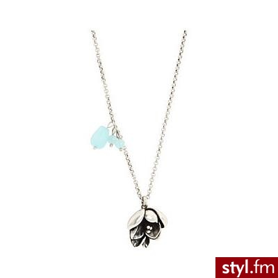 Fossil - Flower Power Posey Necklace (Vintage Silver) - Jewelry - Polyvore. Pobrano ze strony: http://www.polyvore.com/fossil_flower_power_posey_necklace/thing?id=14811708 - Pozostałe Dodatki Moda