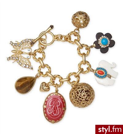 Kolorowa i przyciągająca uwagę bransoletka od Juicy Couture. Cena: $178 - Pozostałe Dodatki Moda