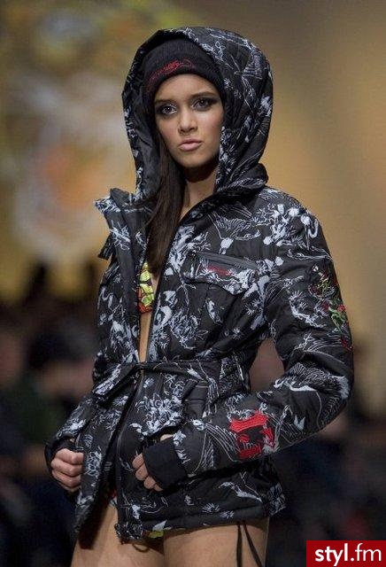 Ed Hardy - pokaz kolekcji Snow and Swim - Pozostałe Ciuchy Moda