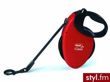 Flexi Smycz automatyczna Giant, czerwony, XL, DOSTAWA - Psy Zwierzaki