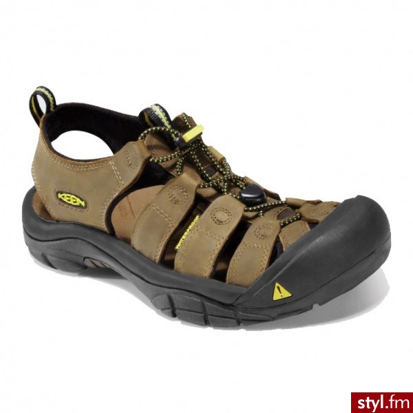 Keen Sandały Newport Men bison - Sandały Buty Moda