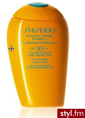 Shiseido Protective tanning emulsion N SPF10 150 ml - Emu Buty Moda