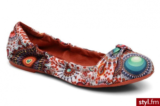 Desigual Balerinki Florencia by (Multikolor) - Balerinki Buty Moda